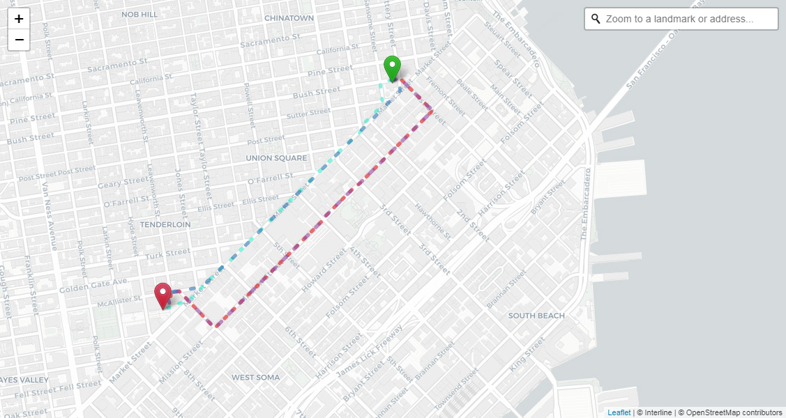 BMS Turn by Turn Web Map