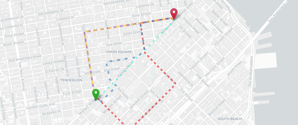 What will journey look like in the future? Navigate through Better Market Street.